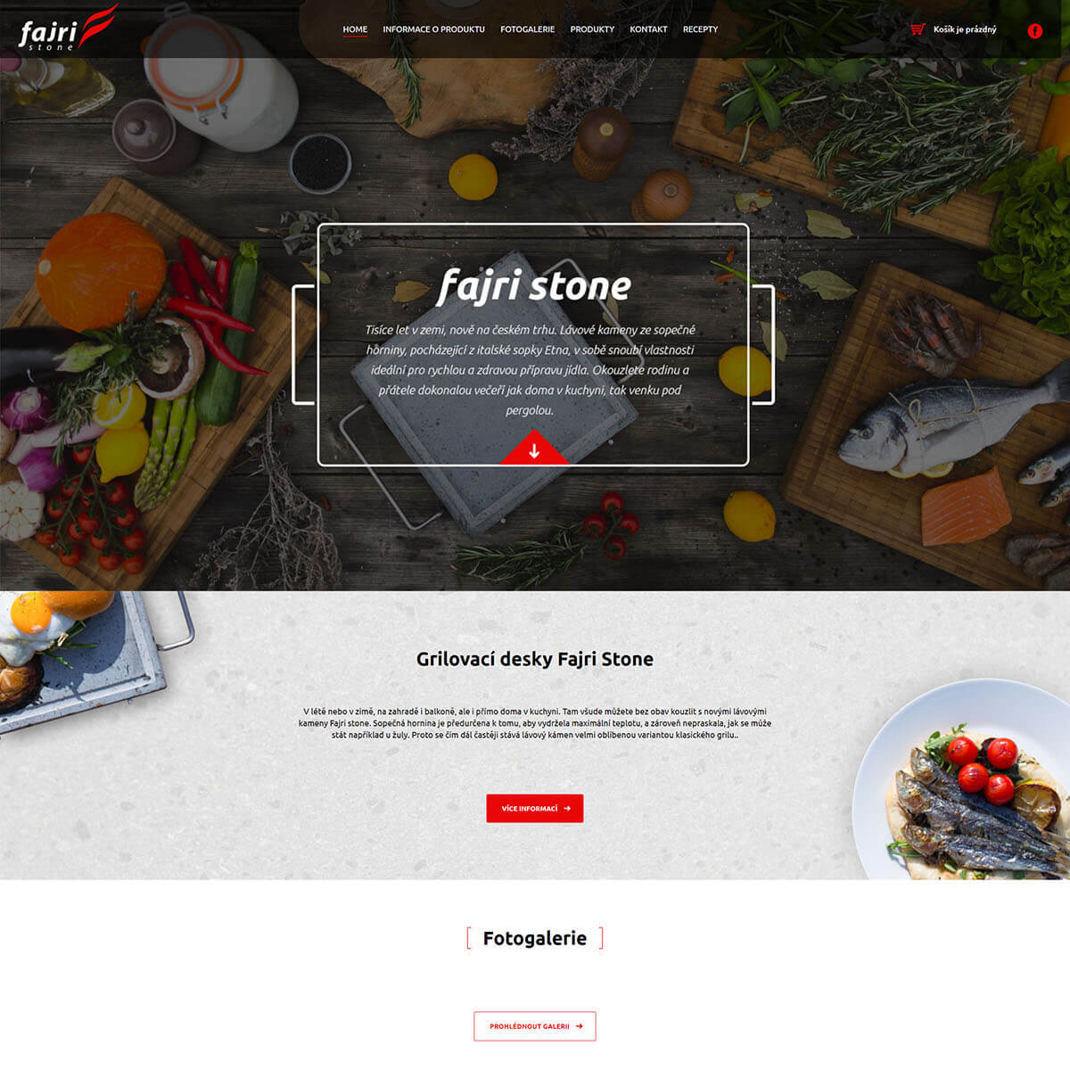 Fajristone e-shop preview